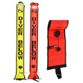 Dive Safety Gear 4 ft 5 ft 6 ft Surface Marker Buoy Signal Tube SMB for Diving